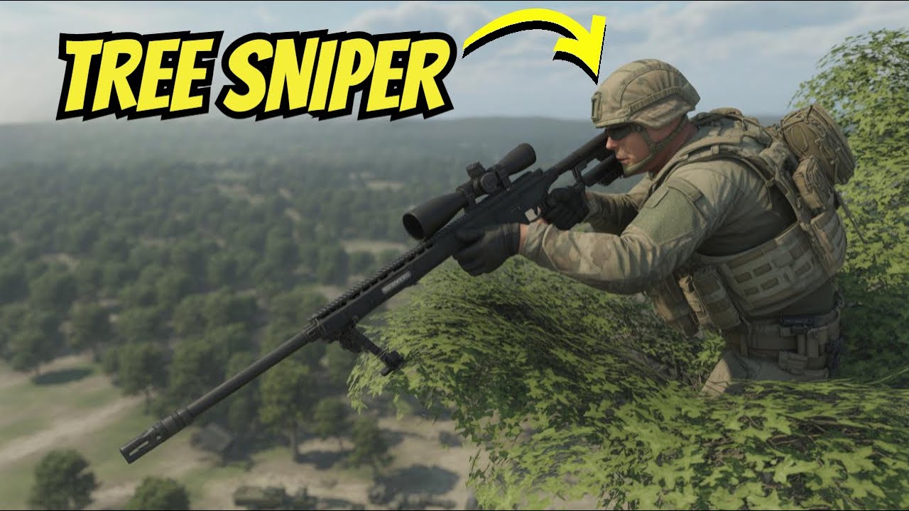 Sniping From this TREE Should Be Illegal… (Arma Reforger)