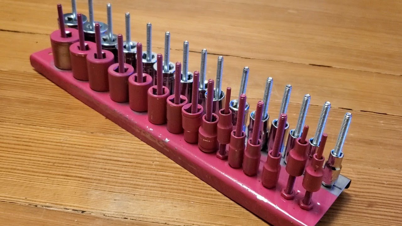 Making a better socket organizer