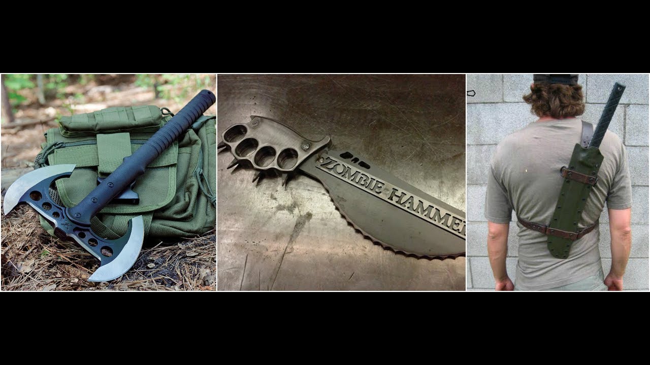 10 ZOMBIE APOCALYPSE  SURVIVAL GEAR  YOU NEED TO SEE 2017