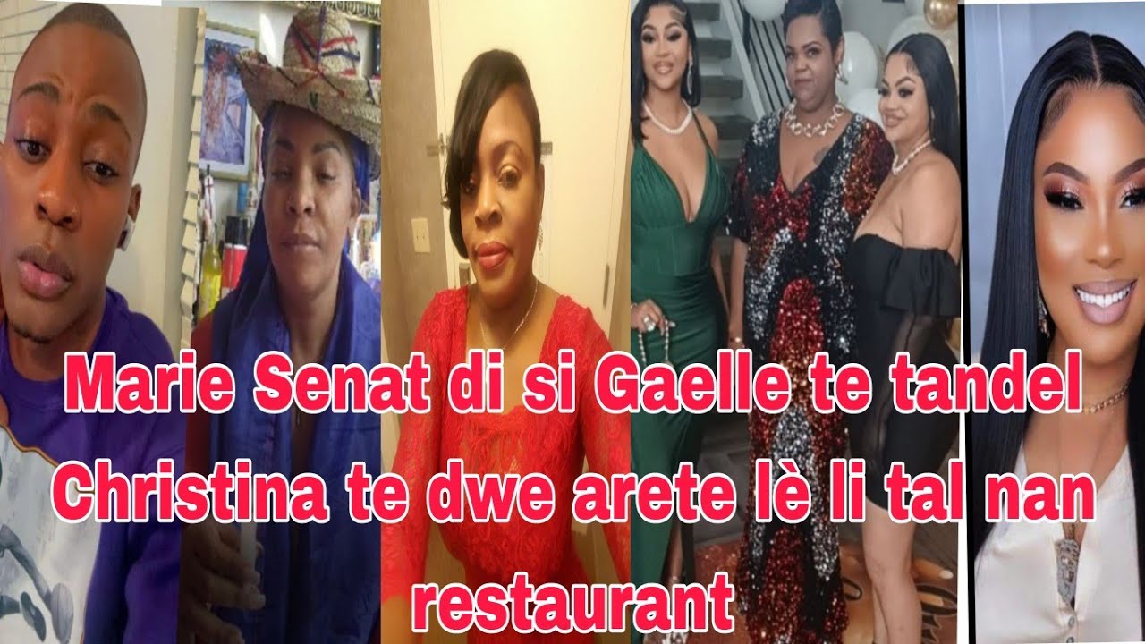 Marie Senat vini ak plis detay sou dosyé Christina gen vwa/Christina ka pran prizon li an detrès