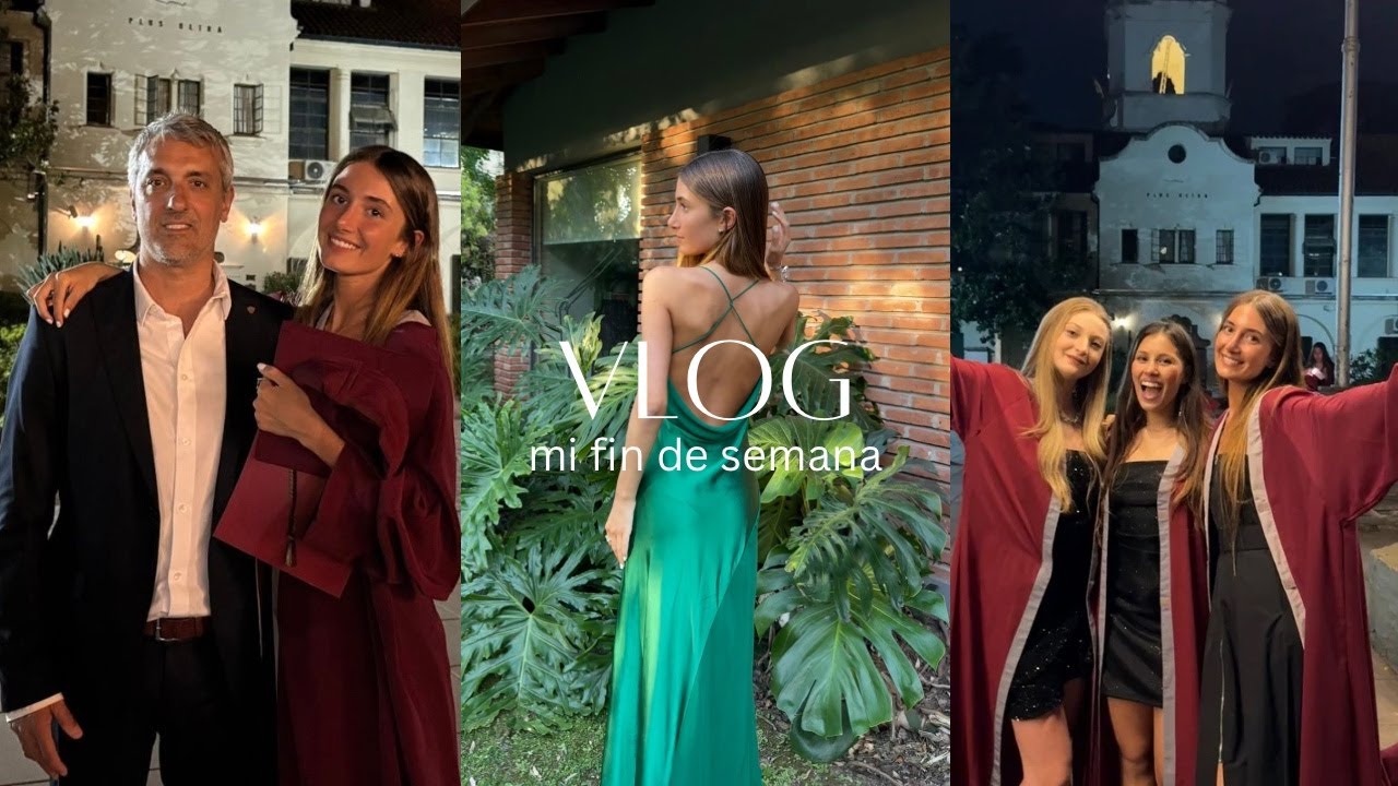 VLOG // me egresé del colegio, xv, rombai, amigos y ++
