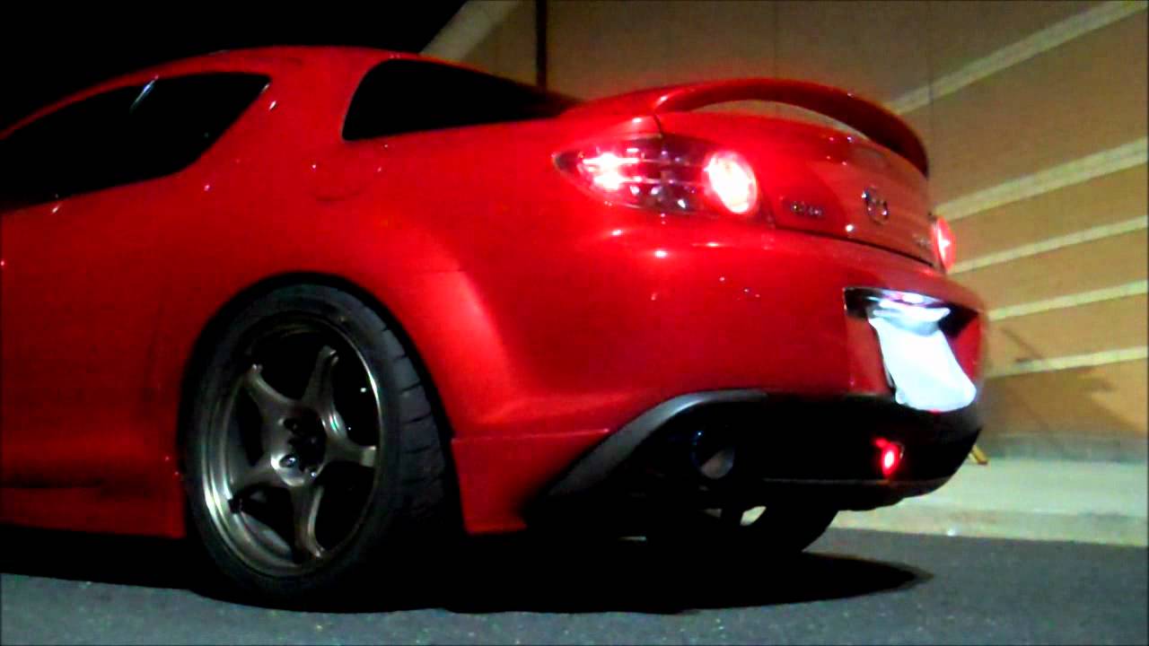 RX-8 w/ HKS Hi-Power and Racing Beat Dual Resonated Midpipe