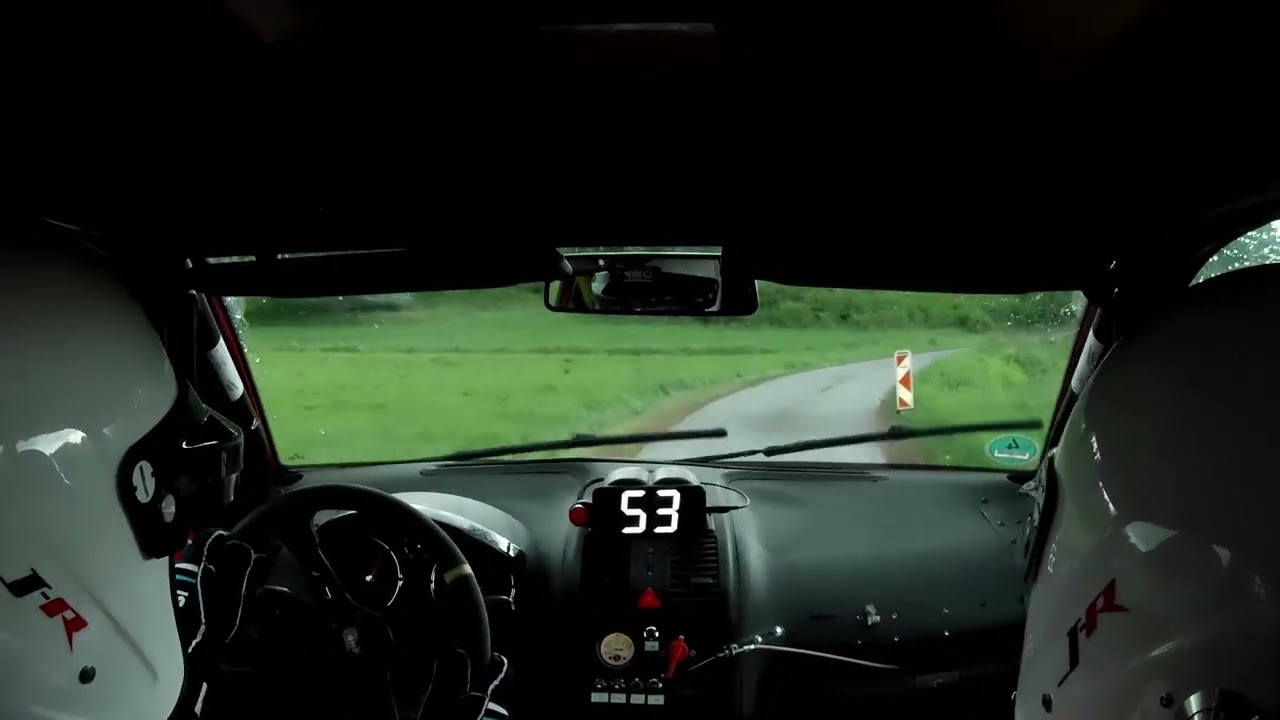 Birkenfelder Löwenrallye 2025, WP 4 mit einsetzendem Platzregen