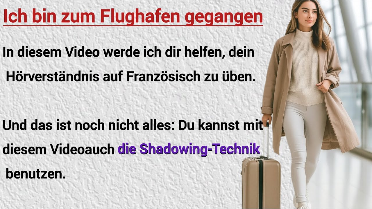 Learn German with the Shadowing Technique 🗣 | German Story for Beginners (A1–A2) |QuickSpeak German