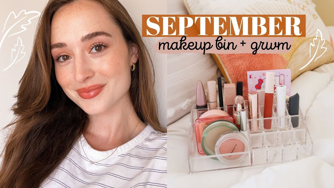 Сентябрьская корзина для макияжа + GRWM 🧡 | ОСЕНЬ ЗДЕСЬ!
