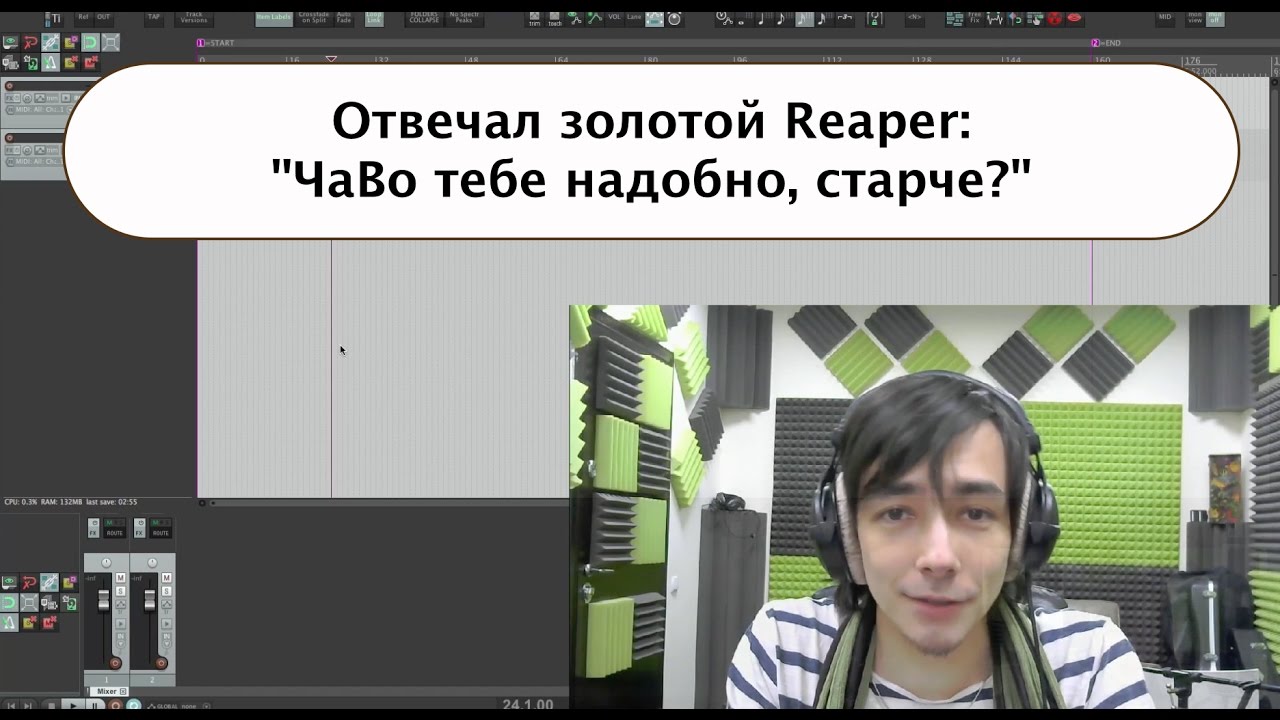 Reaper - Частые Вопросы (Инспектор, Tape Stop, SWS и пр.)