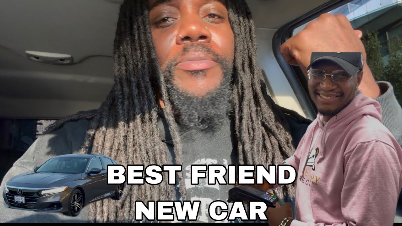 MY BEST FRIEND GOT HIS NEW CAR!!! 🚗💨