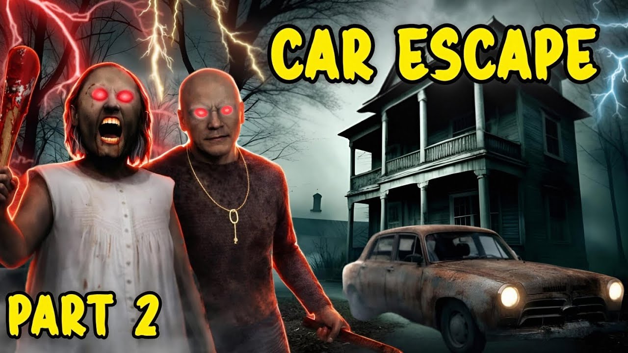 Granny Revival Nightmare: Car Escape Part 2 Gameplay.