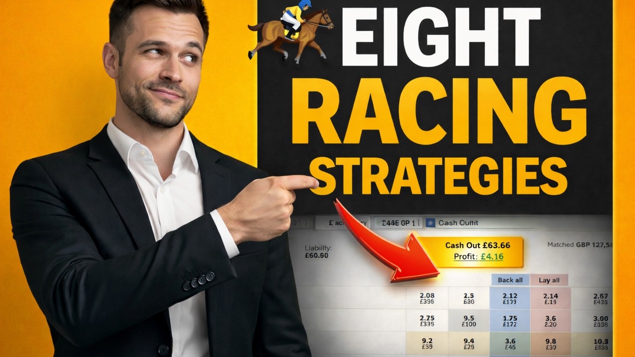 8 Horse Racing Trading Strategies Revealed (Full Betfair Trading Course)