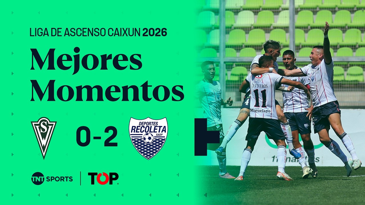 Compacto TOP | 🟢⚪ S. Wanderers 0 - 2 🔵⚪ Dep. Recoleta | Liga de Ascenso Caixun 2026 🏆 - Fecha 1