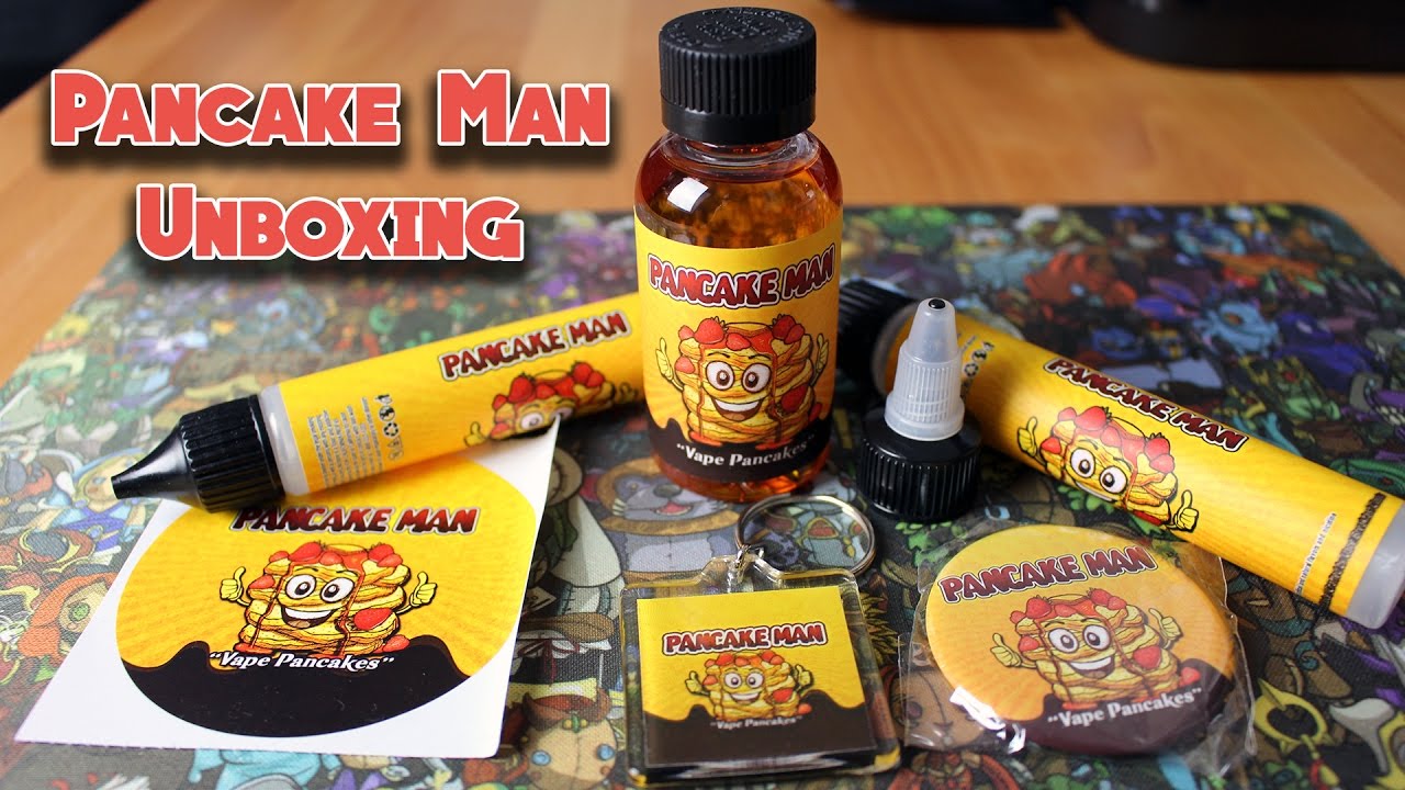 VAPE BREAKFAST CLASSICS - PANCAKE MAN E-LIQUID UNBOXING