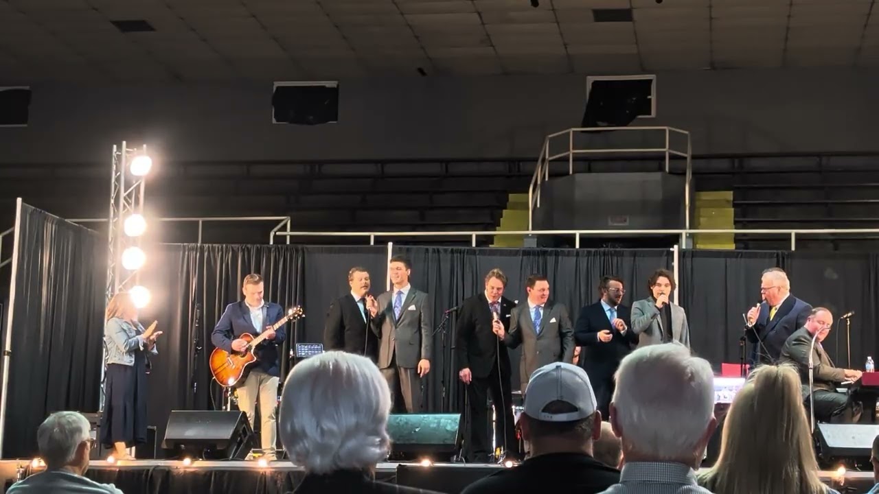 The Inspirations, the Godsmen and One Way singing together at Williamson, WV 3/7/26