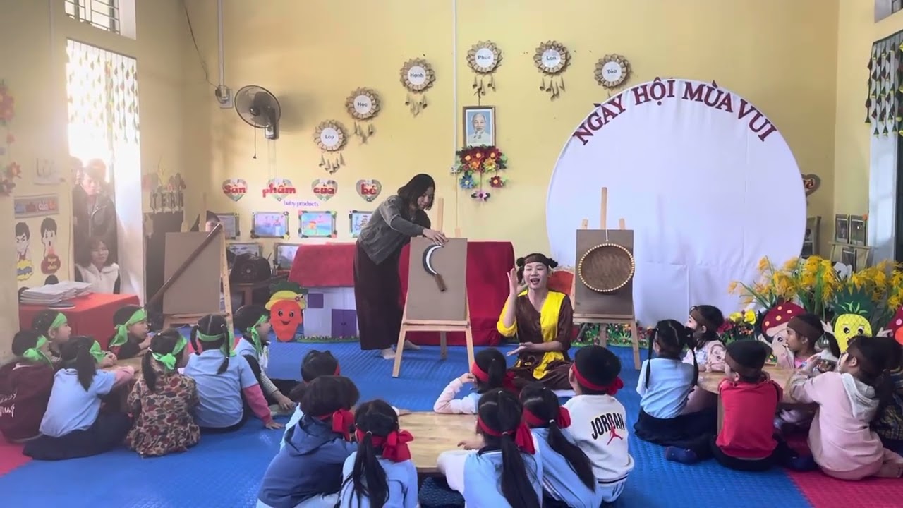Khám phá: Dụng cụ nghề nông 5 tuổi - Trường Mầm non Quảng Nghiệp