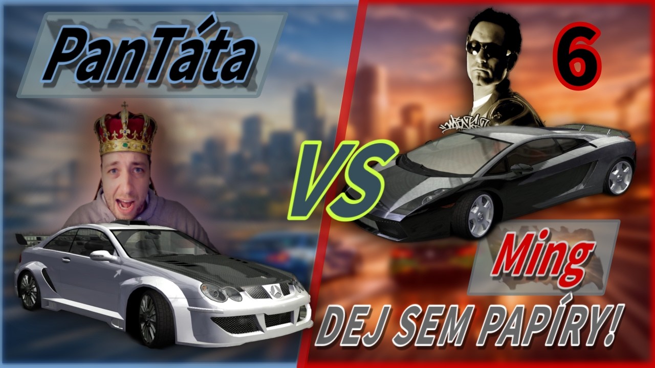 LAMBO VS MEĎÁK! KDO S KOHO? Blacklist #6 | NFS Most Wanted 2005 Let's Play