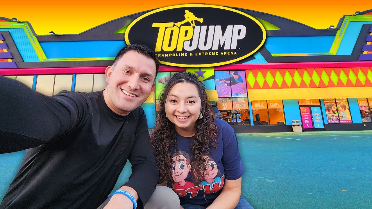 Let's JUMP into TopJump arcade in Pigeon Forge!