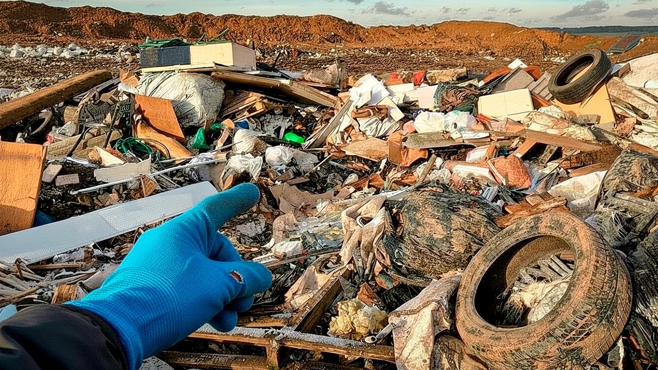Trash is FULL of TREASURES! Watch what people throw away at the dump