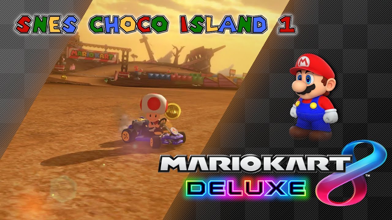 [MK8D] SNES Choco Island 1 ~ by @Rodmjorgeh
