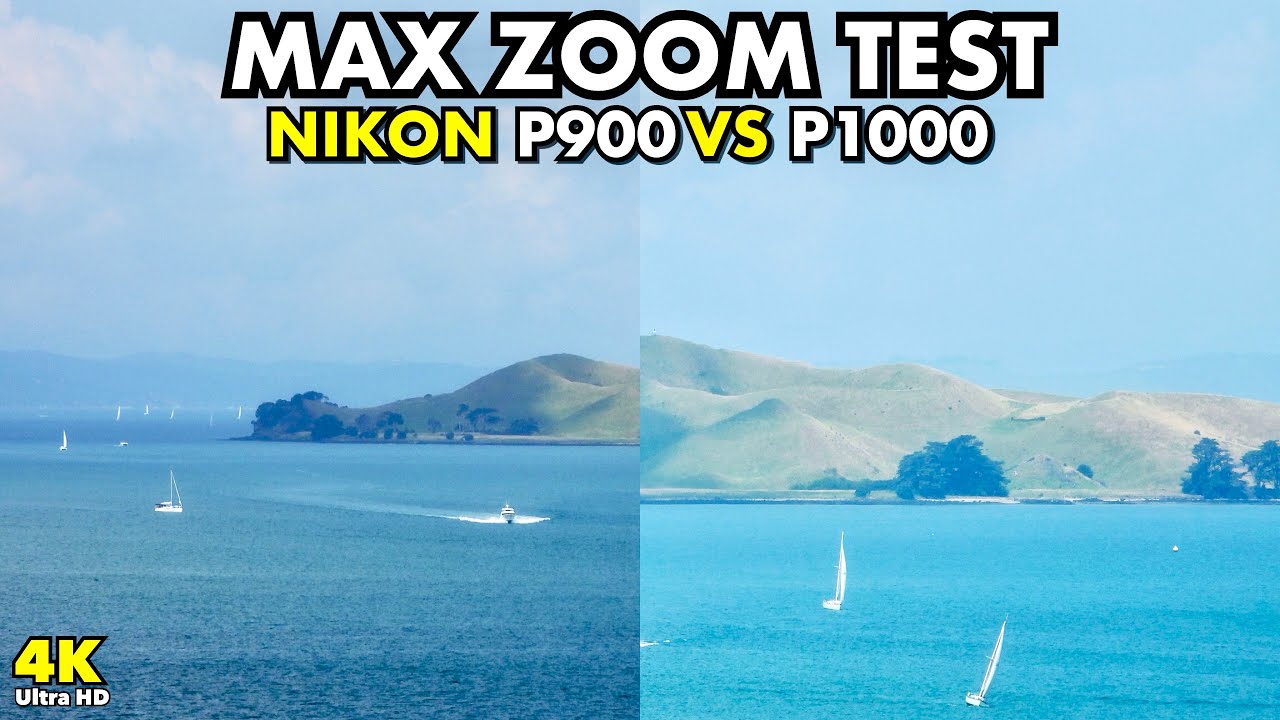 Nikon P900 vs P1000: Max Zoom Test - The Island
