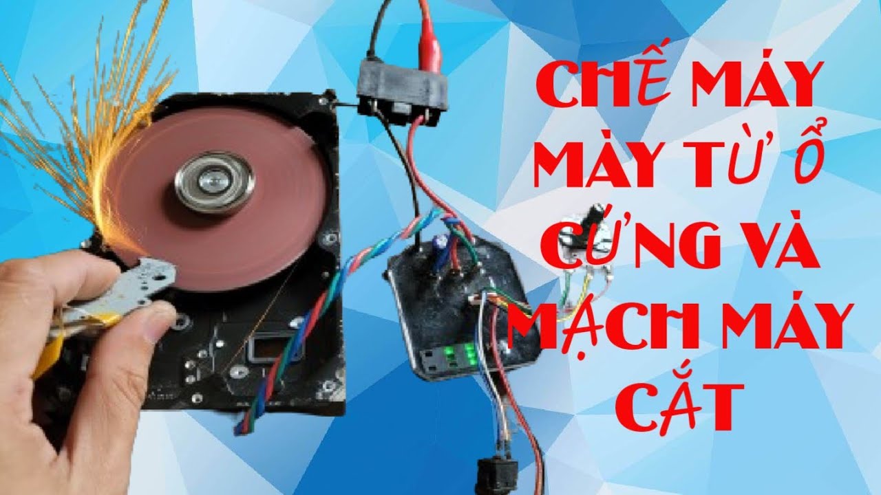 CHẾ MÁY MÀY SIÊU KHOẺ TỪ Ổ CỨNG MÁY TÍNH (CHẠY KHÔNG BỊ NGẮT)