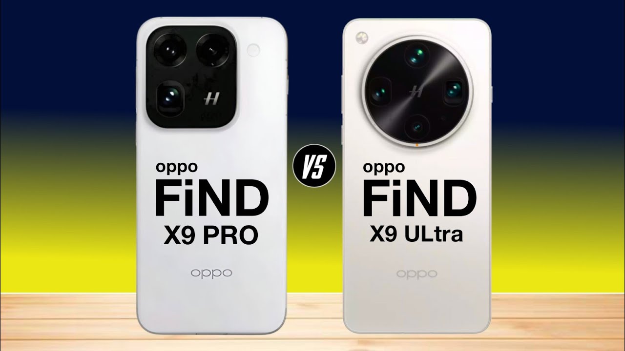 Oppo find x9 pro vs oppo find x9 ultra - full comparison 🔥 which one is best