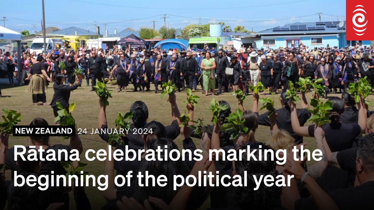 Prime Minister and political leaders welcomed at Rātana | 24 January 2025 | RNZ