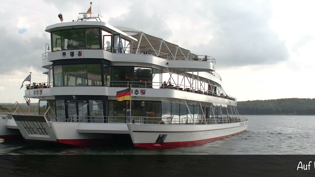 Erlebnisschifffahrt auf den Brombachsee im Fränkischen Seenland.