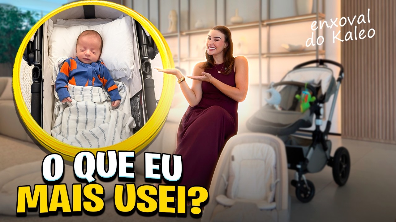 10 ITENS DE ENXOVAL QUE EU REALMENTE USEI! Bebê de 0‑6 meses | Amanda Lunelli