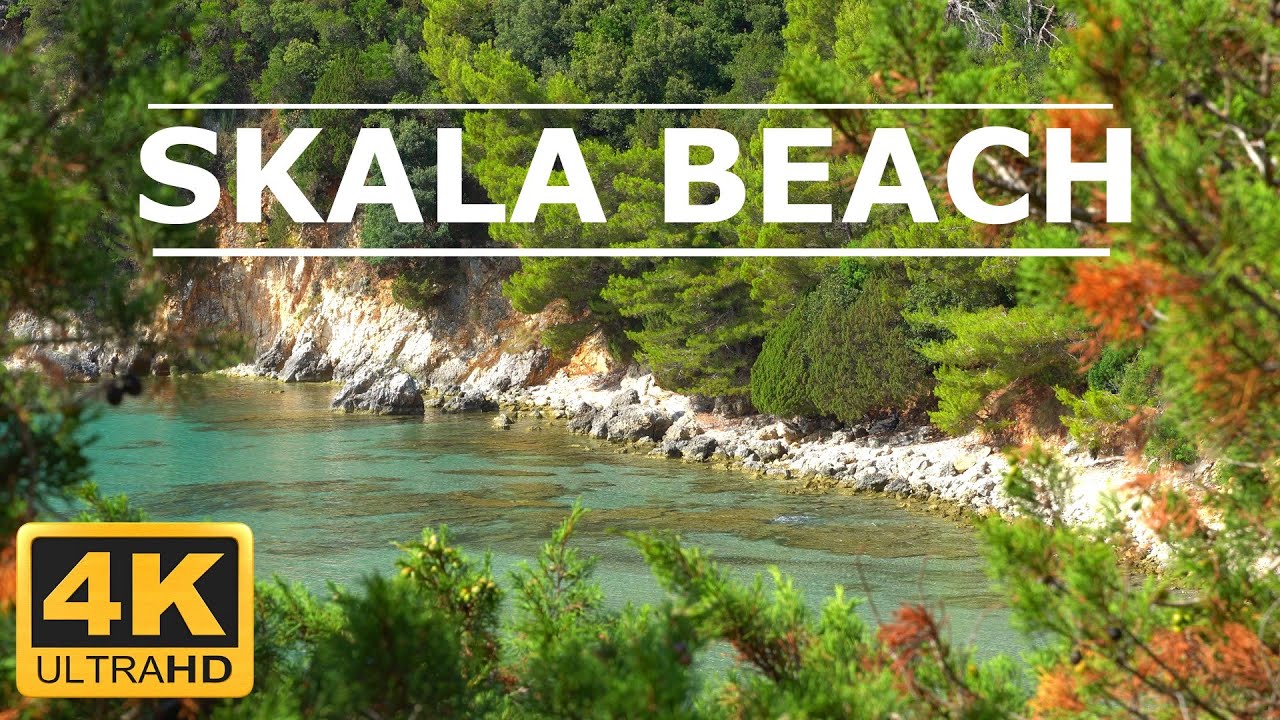 SKALA beach Parga 2019 in 4K