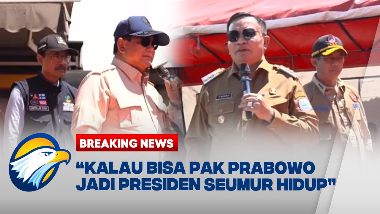 UCAPAN TAK BIASA BUPATI ACEH TENGGARA, MINTA PRABOWO JADI PRESIDEN SEUMUR HIDUP