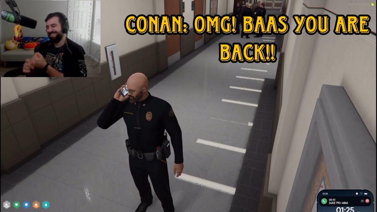 Капитан Слэкс назвал Конана Кларксона Сэмом Баасом | Nopixel 4.0