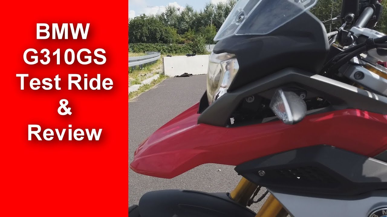 BMW G310GS test ride and review