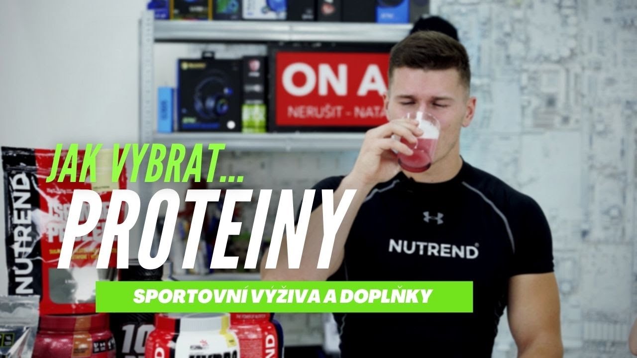 Jak vybrat proteiny | Sportovní výživa | Nutrend | AlzaTube | Alza.cz