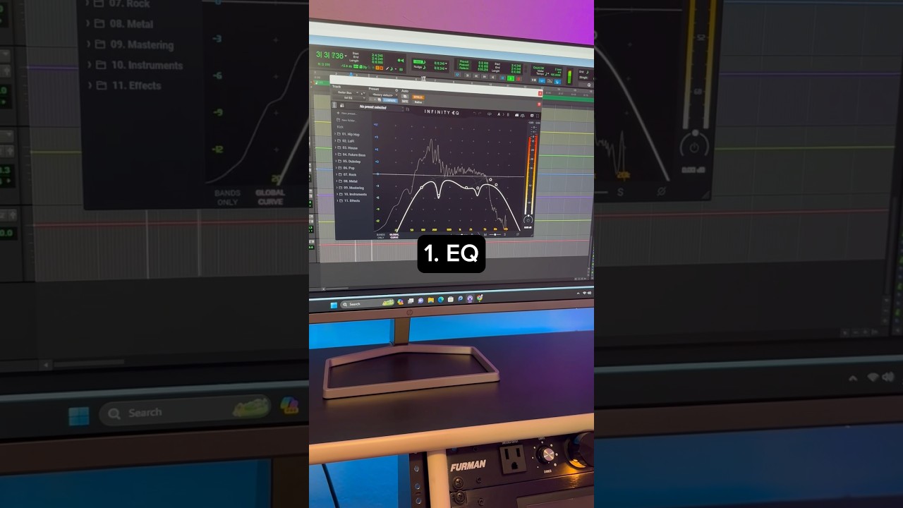 Three steps for mixing heavy guitars
