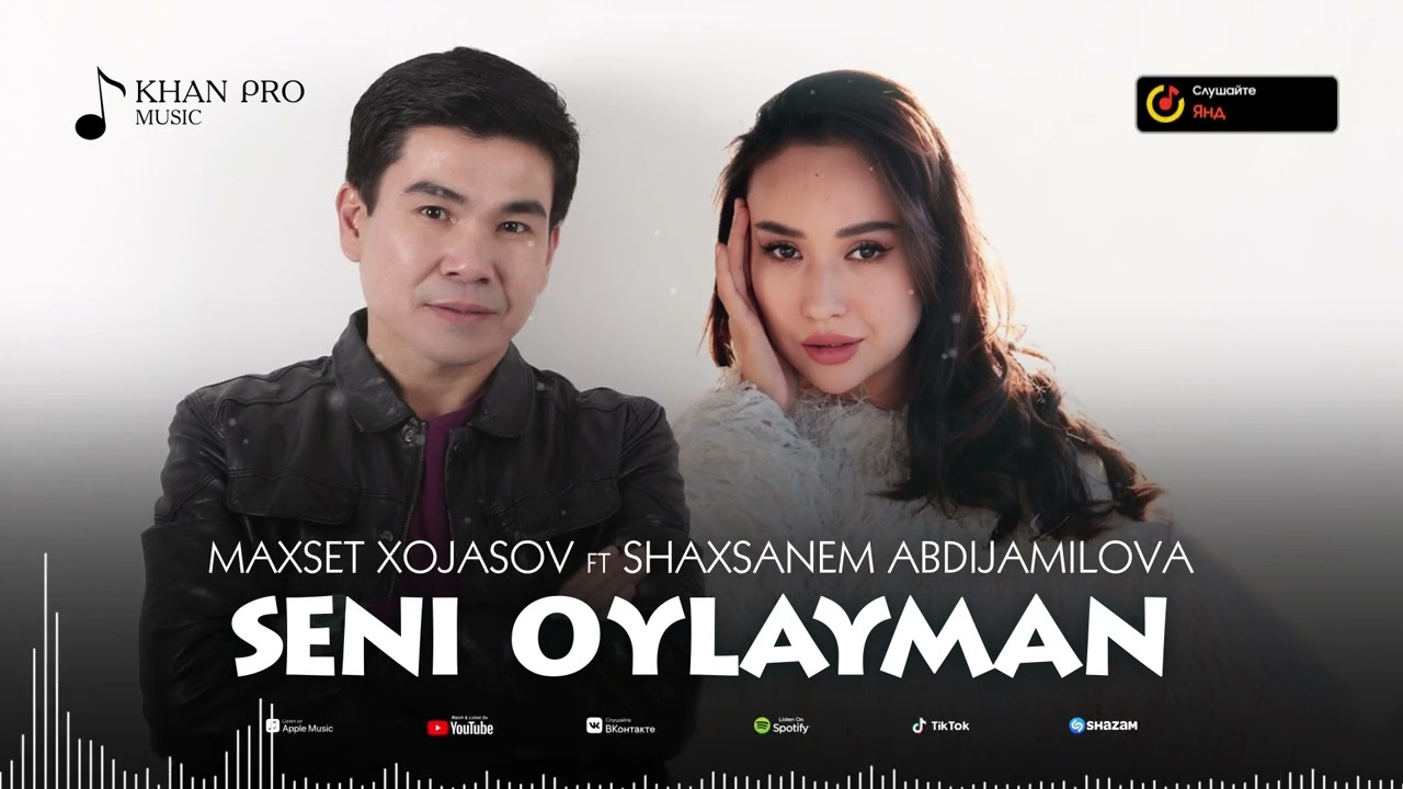Maxset Xojasov ft Shaxsanem Abdijamilova - Seni oylayman | DUET