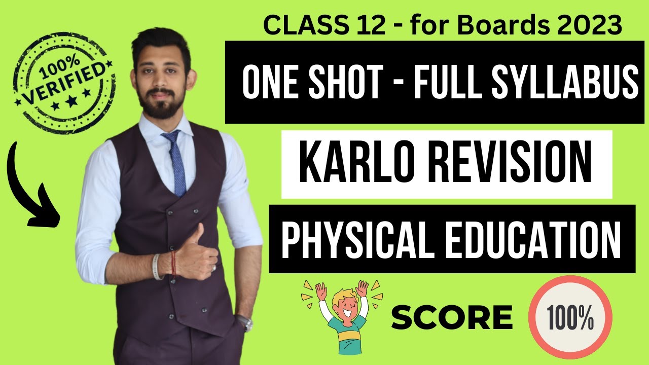 ONE SHOT | Complete Physical education | Class 12 | Boards 2022-23