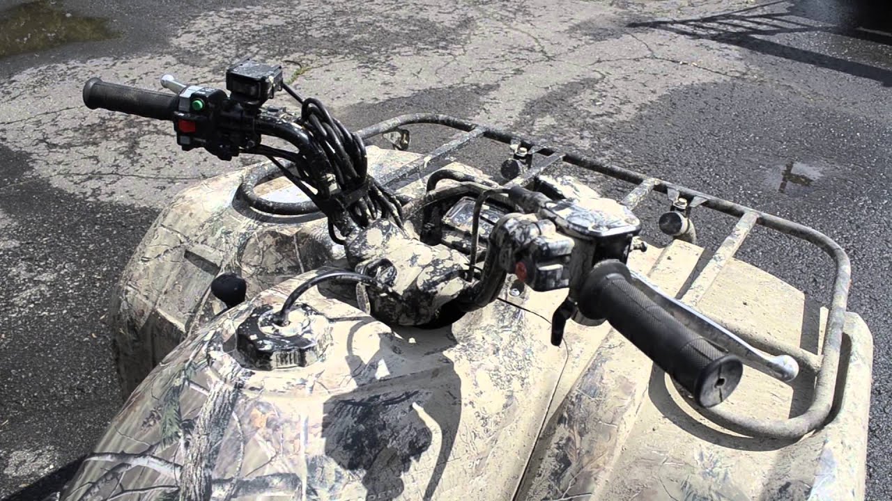2011 Yamaha Kodiak dies on acceleration.