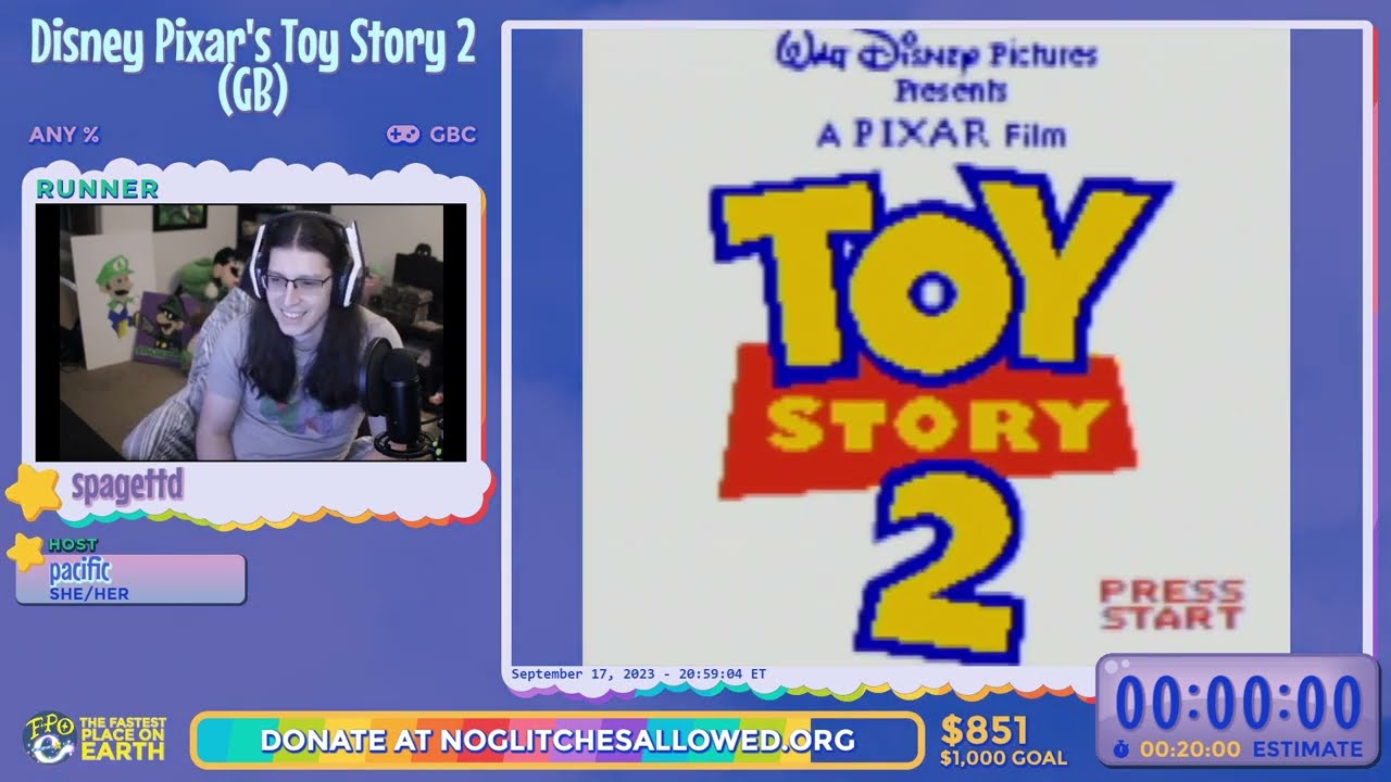 FPOE Marathon - Toy Story 2 Gameboy showcase by spagettd