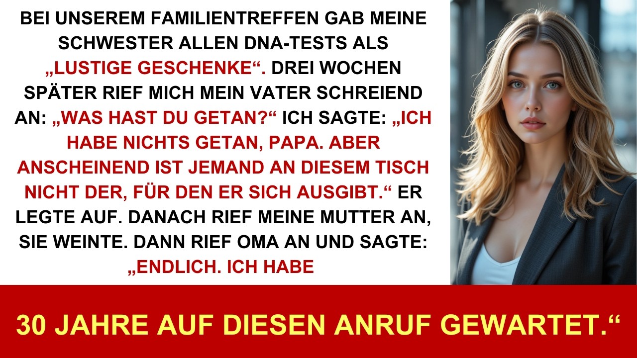 Beim Familientreffen machten wir DNA-Tests &ndash; drei Wochen sp&auml;ter fand uns Papas geheimer Sohn
