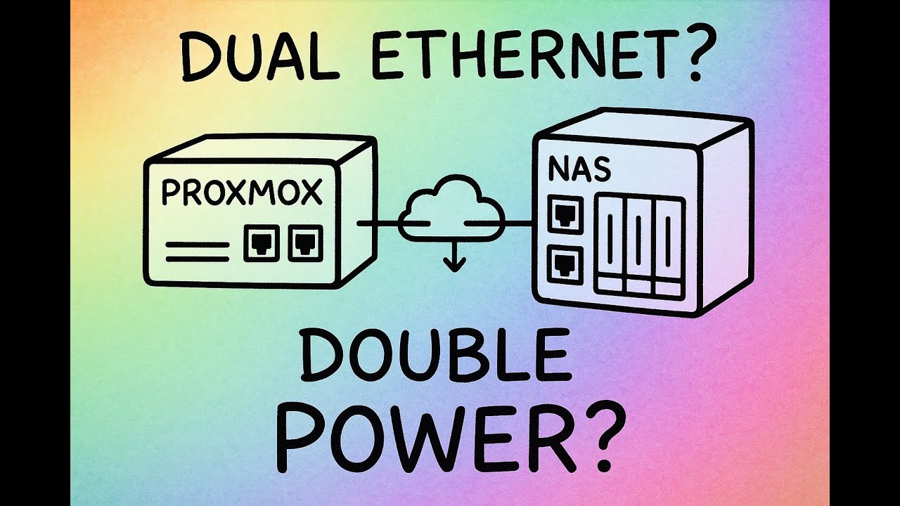 Double Your Ports, Double Your Power? Proxmox & NAS Dual Ethernet Explained!