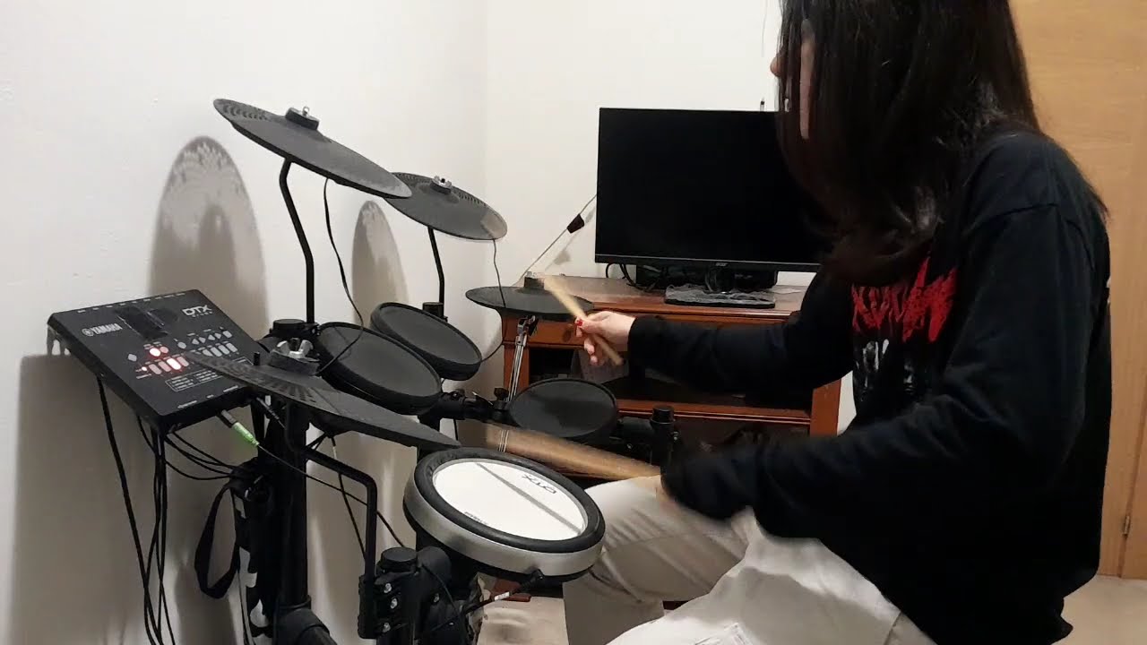 Aces High drum cover