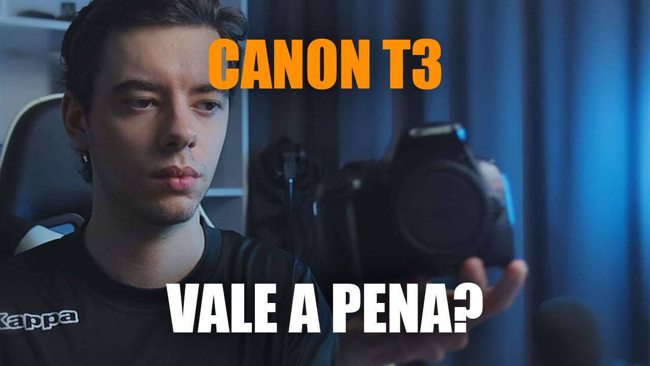 A MELHOR CÂMERA PARA INICIANTES NA FOTOGRAFIA - CANON T3