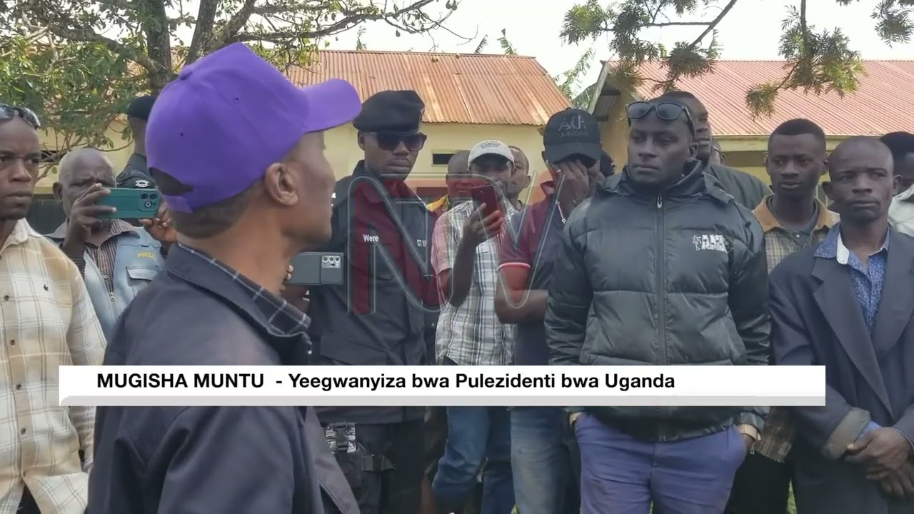 Mugisha Muntu asiibye Mitooma, Mubarak Munywagwa abadde amatiza b&rsquo;e Iganga okumulonda