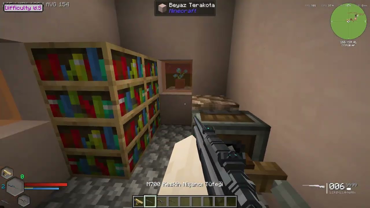 Minecraft  silahlı operasyon