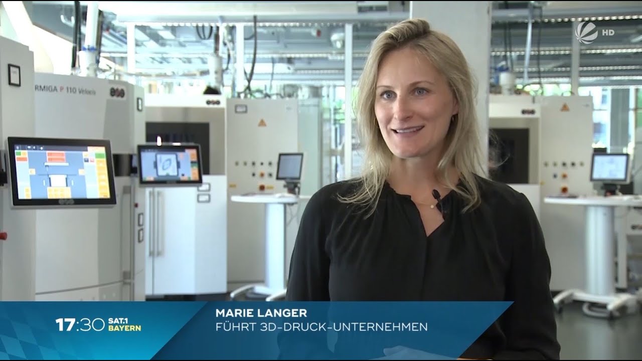 SAT1 Bayern | Industrieller 3D-Druck aus Bayern
