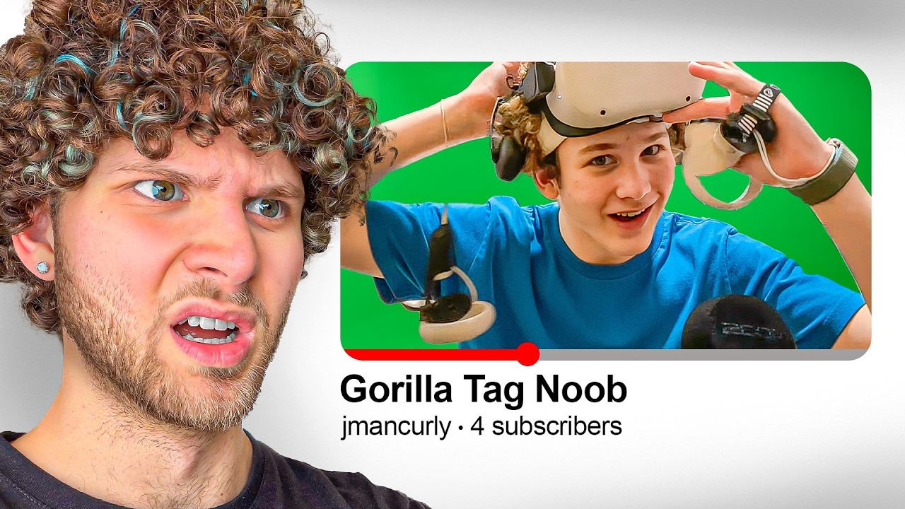 Реакция на моё ПЕРВОЕ видео с Gorilla Tag