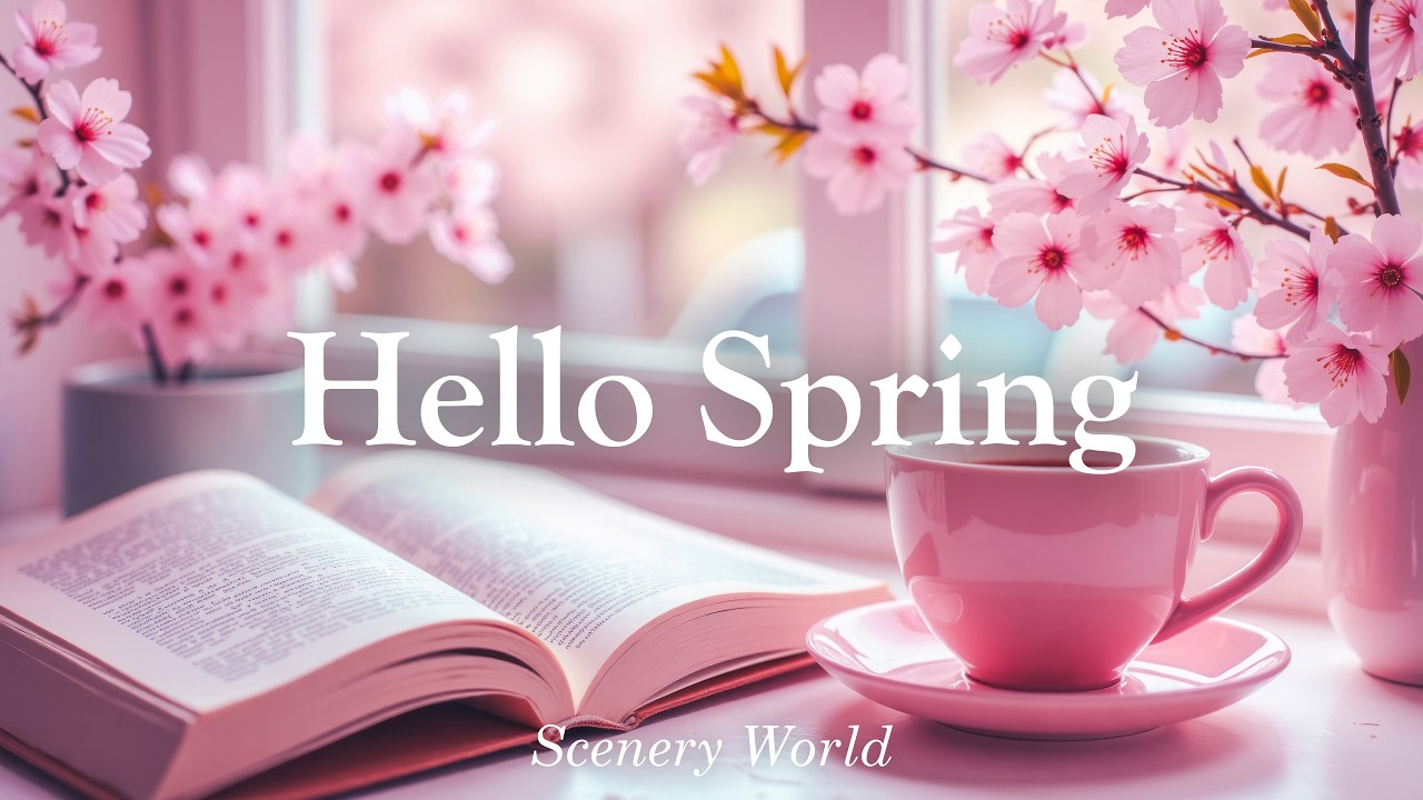 봄을 맞이하다 – 봄의 부드러운 소리가 다가온다 🎶🌸 - Hello Spring | Scenery World