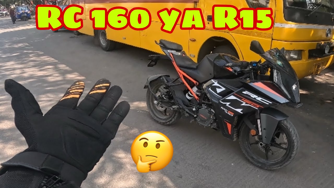 NEW KTM RC 160 😍 YA YAMAHA R15 🤔 RIDE REVIEW 🏍️✊🏻