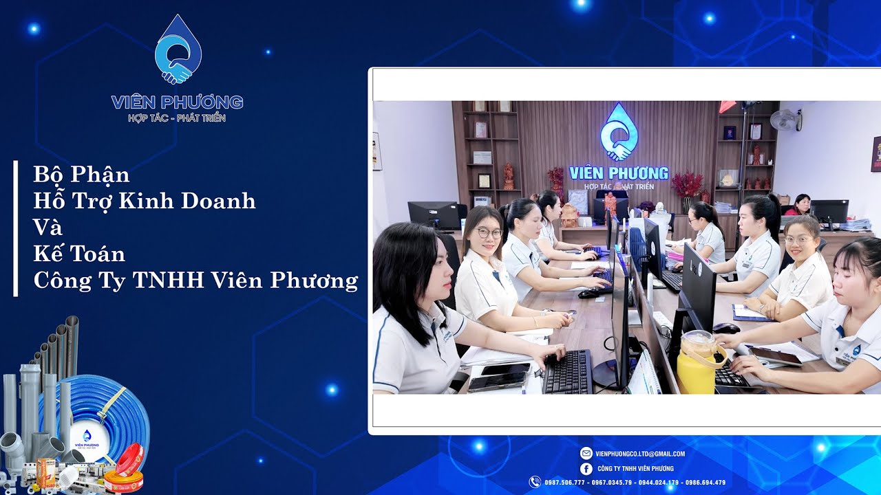 Bộ Phận Hỗ Trợ Kinh Doanh Và Kế Toán | Công Ty TNHH Viên Phương