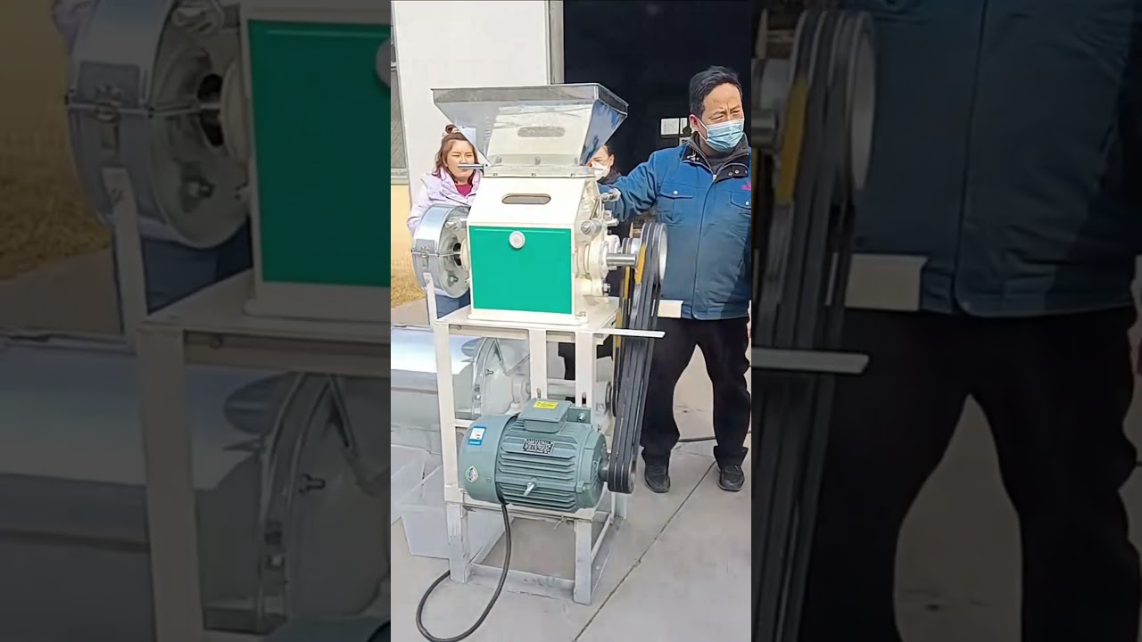 Small Wheat Corn Flour Milling Machine，Commercial Household Wheat Flour Mill,Corn Grinding Machine.