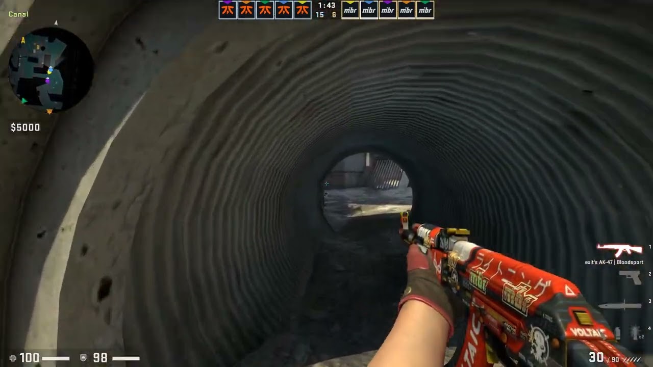 HEN1 4 kills fnatic vs MIBR - IEM Katowice 2023 Play-In